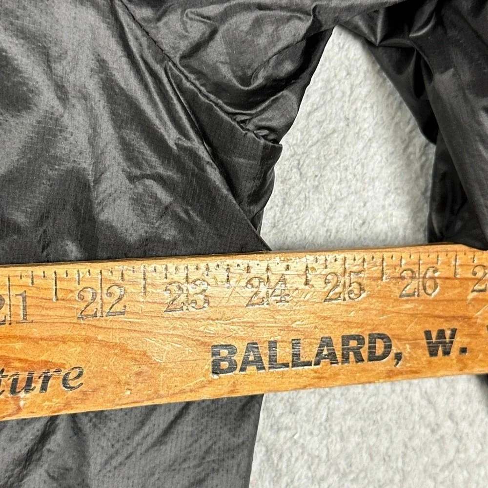 The North Face WindWall Jacket Mens XL Black Full Zip Windbreaker Long Sleeve